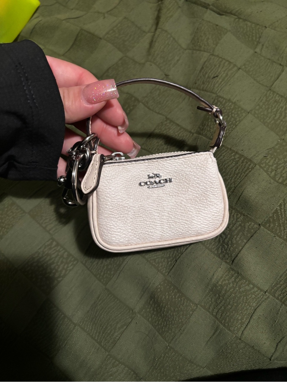 Coach bag charm